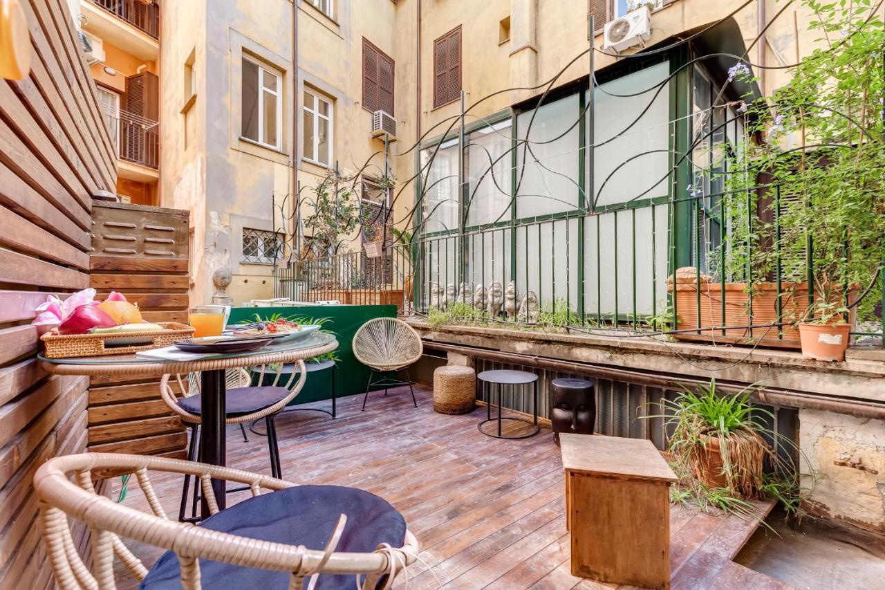 Spanish Steps Macelli Apartment With Terrace 로마 외부 사진